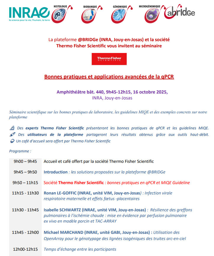 Seminaire @BRIDGe 16 octobre 2025